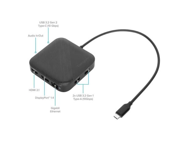 Targus USB4 Dual Video 4K Docking Station with 85W PD Pass-Thru DOCK425GLZ - Image 4
