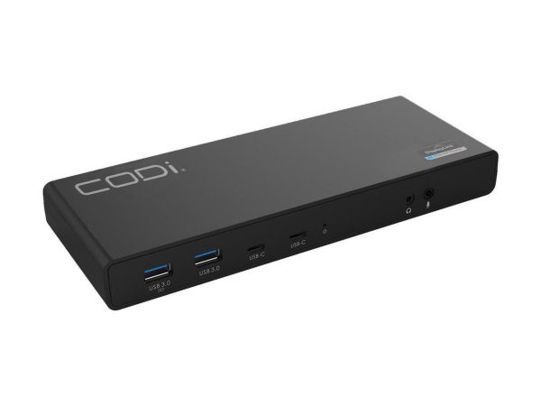 CODi Dual USB-C 4K Universal Docking Station A01200 - Image 2