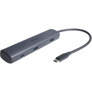 Tripp Lite USB-C Mini Dock and Multiport Adapter 8K HDMI 3 USB-A Hub Ports 100W PD Charging HDR HDCP 2.3 - for TV/Monitor/Notebook/Keyboard/Mouse/Smartphone/Tablet/Desktop PC/Projector/Flash Drive/Dig