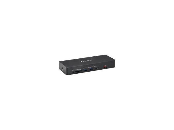 Tripp Lite by Eaton Safe-IT USB-C Dock Triple Display - 4K 60 Hz HDMI/DisplayPort VGA USB 3.2 Gen 2 USB Hub Gigabit Ethernet 100W PD Charging Antibacterial - for Tablet PC/Printer/Smatphone/Projector/ - Image 2