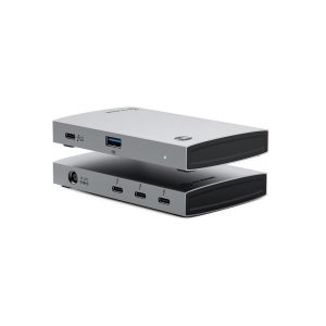 Alogic Thunderbolt 4 BLAZE Hub - for Notebook/Desktop PC/Hard Drive/Monitor - Thunderbolt 4 - 2 Displays Supported - 4K - 3840 x 2160 - 1 x USB Type-A Ports - USB Type-A - 3 x USB Type-C Ports - USB T