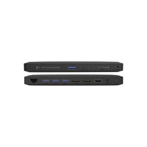 Netpatibles USB-C Triple Display MST Docking Station w/ 100W PD DOSUBC12P01BNP