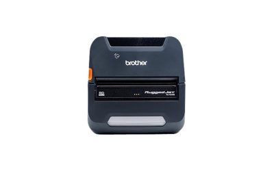 Brother Ruggedjet 4230BL Direct Thermal Printer – Monochrome Portable Label/Receipt Print (Rj4230bl)