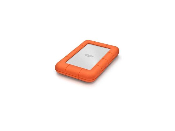 LaCie 2TB Rugged Mini External Hard Drive USB 3.0 Model LAC9000298 Orange - Image 3