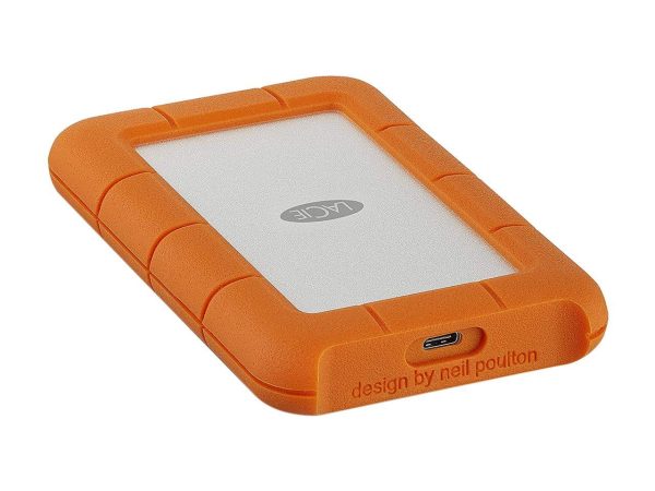 LaCie 1TB Rugged USB-C Portable Drive USB-C Model STFR1000800 - Image 2