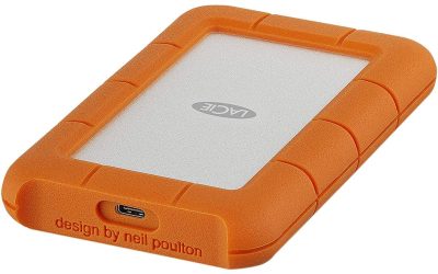 LaCie 1TB Rugged USB-C Portable Drive USB-C Model STFR1000800