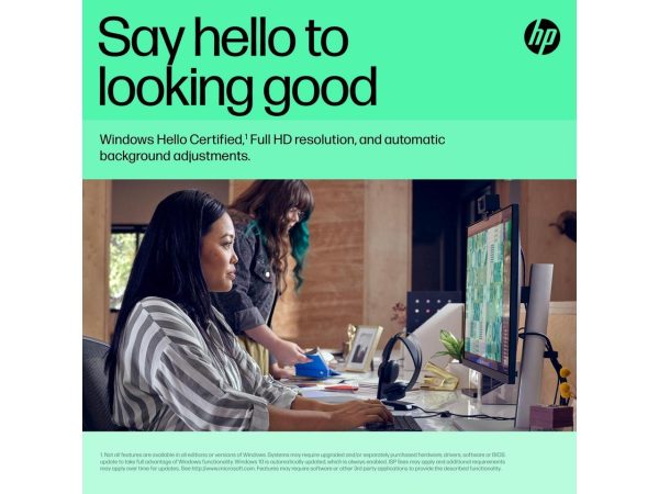 HP 625 Webcam 4 Megapixel 60 fps USB Type A 6Y7L1AAABL - Image 5