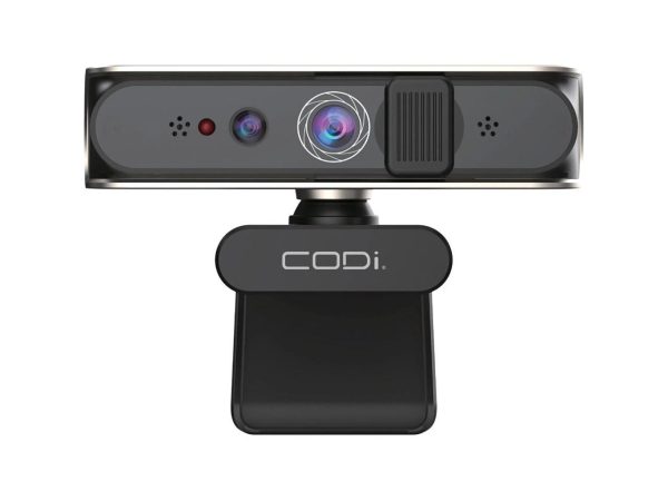CODi Allocco 1080P IR Facial Recognition Webcam Black (A05023) - Image 2