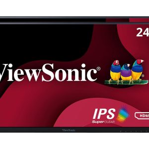 ViewSonic VA2456-MHD_H2 24 Inch Frameless Dual Pack Head-Only 1080p IPS Monitors with HDMI DisplayPort and VGA for Home and Office