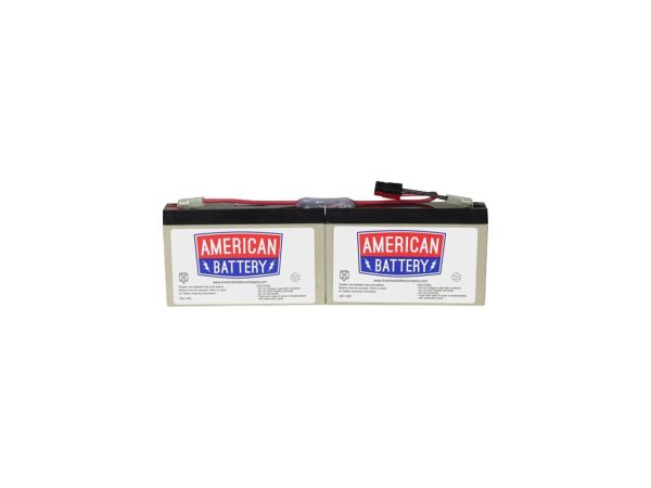 American Battery ABC Replacement Battery Cartridge #18 - Maintenance-free Lead Acid Hot-swappable (RBC18)