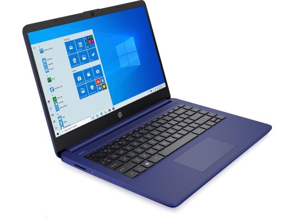 HP 14 Series 14" Laptop - Intel Celeron N4020 - 4GB RAM - 64GB eMMC - Windows 10 Home in S mode - Indigo Blue  14-dq0010nr (47X74UA#ABA) - Image 2