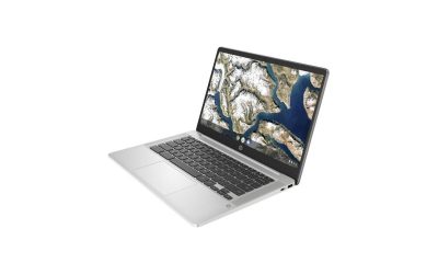 HP Chromebook 14a-na0000 14a-na0200nr 14″ Chromebook – HD – 1366 x 768 – Intel Celeron N4120 Quad-core (4 Core) – 4 GB Total RAM – 4 GB On-board Memory – 64 GB Flash Memory – Mineral Silver, Natu