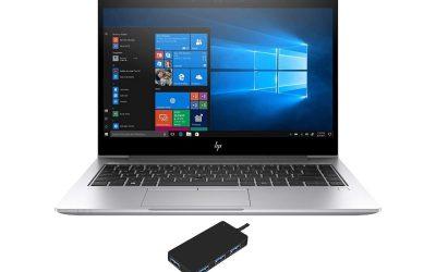 HP EliteBook 840 G5 14″ 16GB 512GB SSD Core i7-8550U 1.80GHz Win10P, Silver