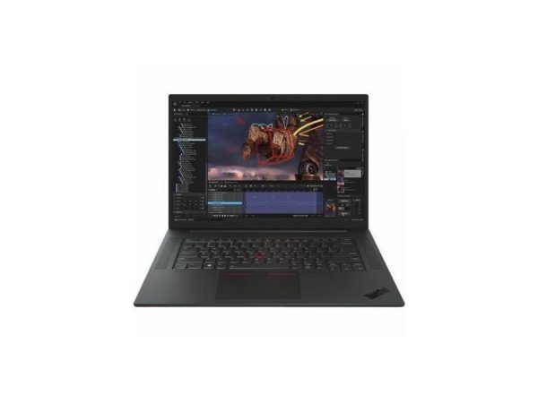 ThinkPad P1 Gen 6 21FV001GUS 16" Touchscreen Mobile Workstation - WQUXGA - 3840 x 2400 - Intel Core i7 13th Gen i7-13700H Tetradeca-core (14 Core) 2.40 GHz - 32 GB Total RAM - 1 TB SSD - Black We - Image 2