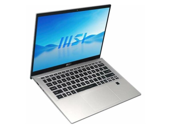 MSI Prestige 14 H B12U Prestige 14H B12UCX-608US 14" Notebook - Full HD Plus - 1920 x 1200 - Intel Core i5 12th Gen i5-12500H 1.80 GHz - 16 GB Total RAM - 512 GB SSD - Urban Silver - Intel Chip - - Image 3