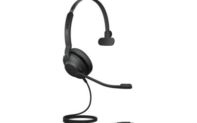 Jabra Evolve2 30 SE MS Mono – Headset – on-ear – wired – USB-C – noise isolating – Certified for Microsoft Teams