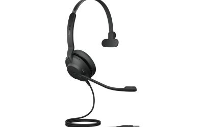 Jabra Evolve2 30 SE MS Mono – Headset – on-ear – wired – USB-A – noise isolating – Certified for Microsoft Teams