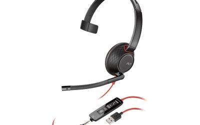 HP Poly Blackwire Headsets 3310 USB-A Headset Mono USB Type A Model 767F7AA