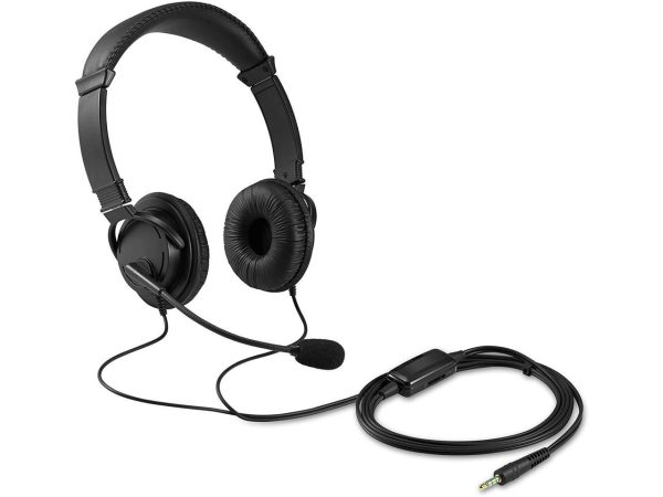 Kensington Hi-Fi Headphones with Mic & Volume Control Button (K33597WW) - Image 2