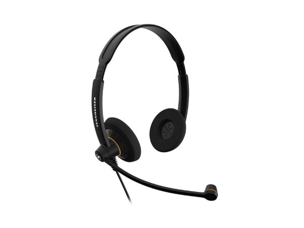 Sennheiser SC60 USB Binaural Headset for Microsoft Lync, Black