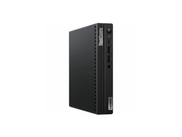 Lenovo ThinkCentre M70q Gen 4 12E30001US Desktop Computer - Core i5 13th Gen i5-13400T Deca-core (10 Core) 1.30 GHz - 16 GB RAM DDR4 SDRAM - 256 GB PCI Express NVMe 4.0 x4 SSD - Tiny - Black - Intel Q - Image 3