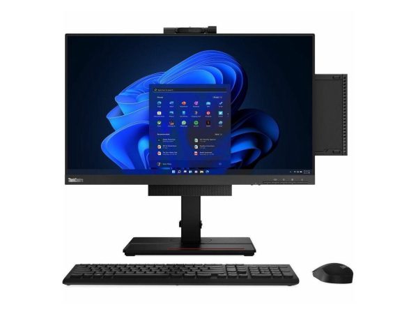 Lenovo ThinkCentre M70q Gen 4 12E30000US Desktop Computer - Intel Core i7 13th Gen i7-13700T - 512 GB M.2 PCI Express NVMe SSD - Intel Chip - Windows 11 Pro 64-bit - Intel UHD Graphics 770 - IEEE 802. - Image 3