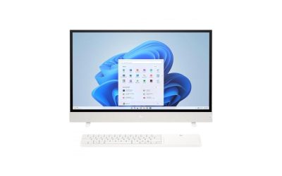 HP Envy Move 23.8″ inch All-in-One Desktop Touch QHD 2560×1440 300 Nit Display Intel Core i3-1315U 8GB RAM 512GB SSD Intel UHD Graphics Shell White