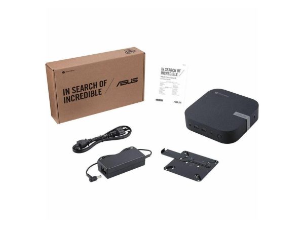 Asus Chromebox 5 Chromebox5-SC017UN-WC Chromebox - Intel Celeron 7305 1.10 GHz - 4 GB RAM DDR4 SDRAM - 128 GB M.2 PCI Express NVMe 3.0 SSD - Mini PC - Eco Black - Intel Chip - ChromeOS - Intel UHD Gra - Image 5
