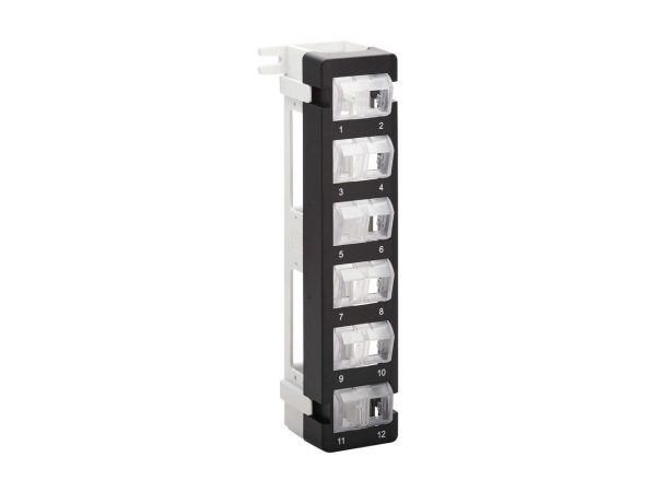 Tripp Lite by Eaton 12-Port Wall-Mount Patch Panel for UTP Keystone Jacks Rotatable Modules N062012KJWM - Image 2