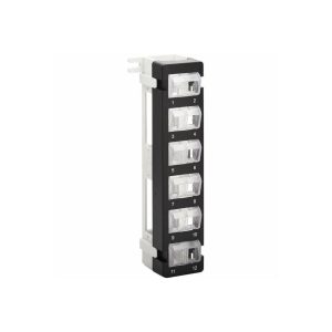 Tripp Lite by Eaton 12-Port Wall-Mount Patch Panel for UTP Keystone Jacks Rotatable Modules N062012KJWM