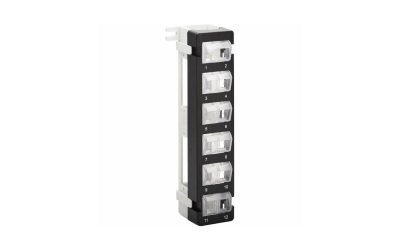 Tripp Lite by Eaton 12-Port Wall-Mount Patch Panel for UTP Keystone Jacks Rotatable Modules N062012KJWM