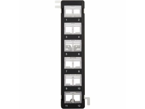 Tripp Lite by Eaton 12-Port Wall-Mount Patch Panel for UTP Keystone Jacks Rotatable Modules N062012KJWM - Image 5