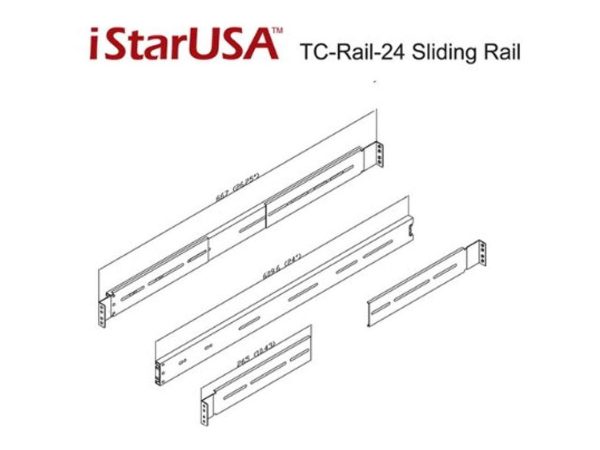 iStarUSA TC-Rail-24 24" Sliding Rail Kit for Most Rackmount Chassis - Image 5