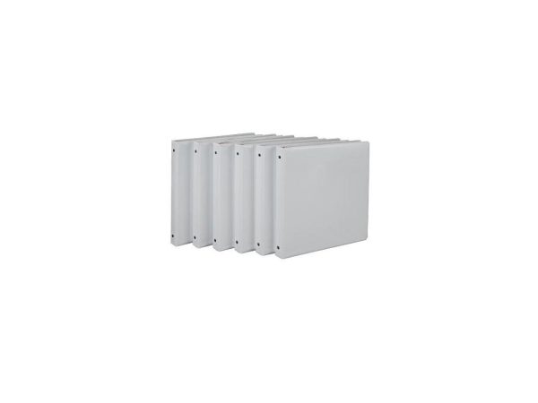 Samsill Economy View 0.5" Ring Binder - White, 6 Pack - Image 5