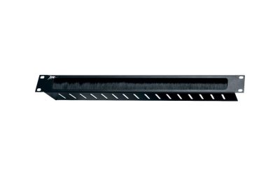 DRK Series Cable Management Brush Grommel Panel, 1.75″ H (1U space) – BR1
