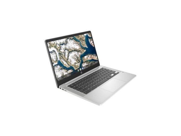 HP Chromebook 14a-na0230nr Intel Celeron N4120 Quad-core (4 Core) 1.10 GHz - 4 GB Total RAM - 64 GB Flash Memory - Mineral Silver - Image 3