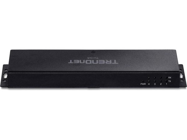 TRENDnet TU-S4, 4-Port USB to Serial RS232 Hub, Black - Image 5