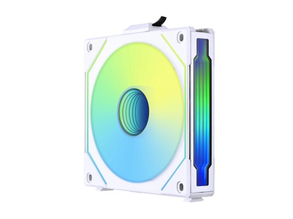 LIAN LI UNI FAN SL INFINITY 120 RGB WHITE  REVERSE BLADE VERSION -UF-RSLIN120-1W (No controller included) - Image 5