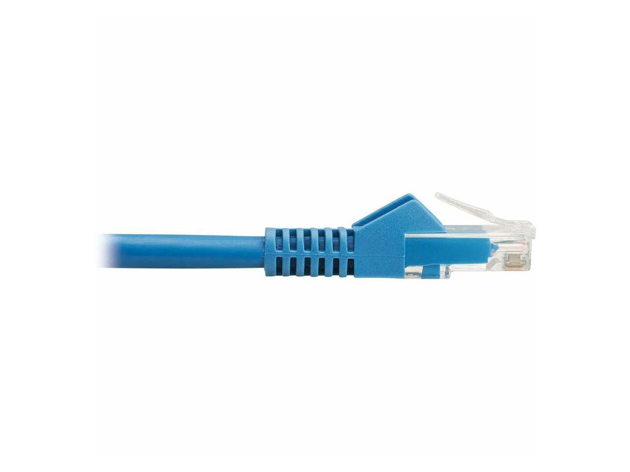 Tripp Lite Cat6 Gigabit Snagless Molded UTP Ethernet Cable (RJ45 M/M), PoE, LSZH,Blue,15m - 49.21 ft Category 6 Network Cable for Network Device, Server, Switch, Patch Panel, Printer, Computer, Photoc - Image 5