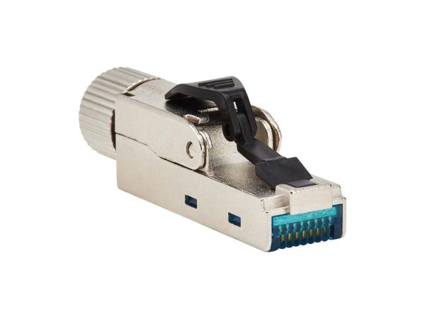Tripp Lite by Eaton Cat6a Class EA STP Field-Termination Plug 568A/568B TAA N232SHC6A1 - Image 2