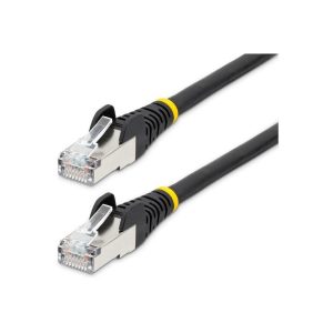 StarTech 15ft CAT6a Snagless S/FTP Ethernet Cable Black NLBK15FCAT6APATCH
