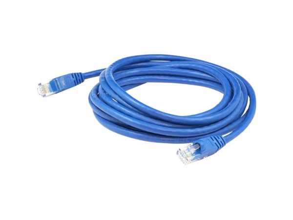 AddOn 35ft RJ-45 Male to RJ-45 Male Straight Blue Cat6A UTP PVC Copper Patch Cable ADD35FCAT6ABE