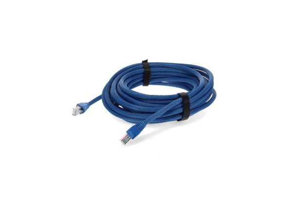 AddOn 40ft RJ-45 Male to RJ-45 Male Straight Blue Cat6A UTP PVC Copper Patch Cable ADD40FCAT6ABE - Image 2
