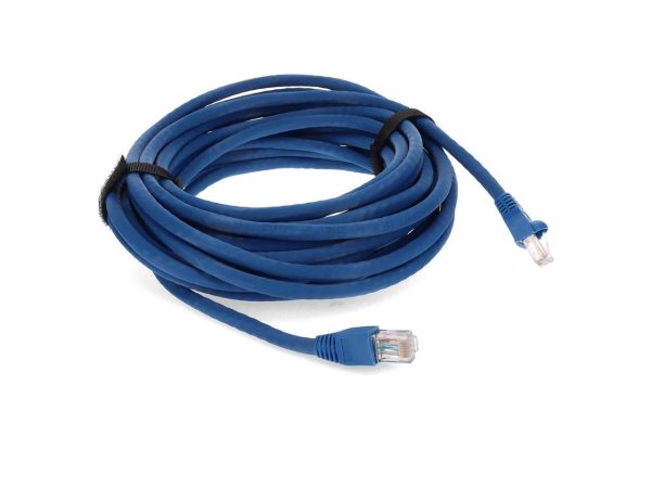 AddOn 40ft RJ-45 Male to RJ-45 Male Straight Blue Cat6A UTP PVC Copper Patch Cable ADD40FCAT6ABE - Image 4