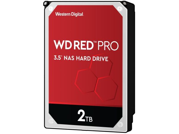 WD Red Pro NAS Hard Drive WD2002FFSX - Internal Hard Drive - 2 TB - 3.5" - SATA 6Gb/s - 7200 rpm - Buffer: 64 MB