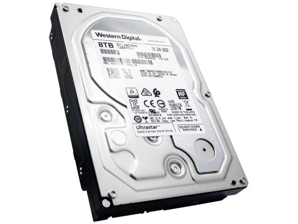 Western Digital Ultrastar 8TB DC HC320 7200 RPM SATA 6.0Gb/s 3.5" Data Center Internal Hard Drive - 0B36452/0B36404 - Image 2