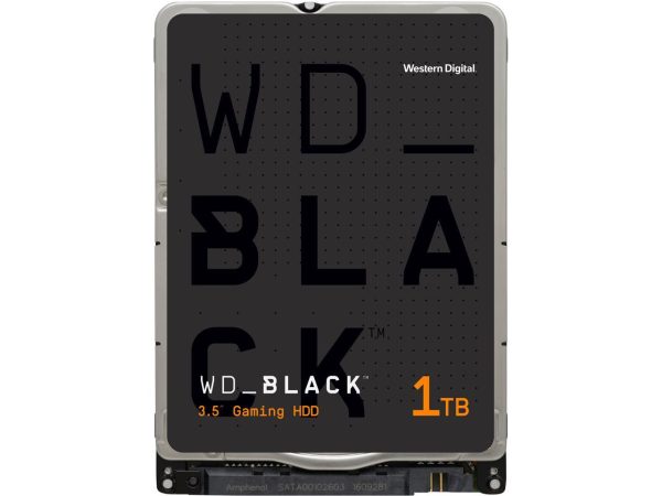 WD Black 1TB Hard Drive - 7200 RPM SATA 6Gb/s 64MB Cache 2.5 Inch - WD10SPSX