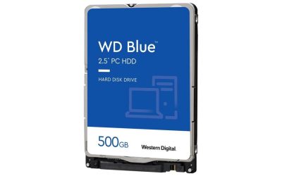 WD Blue WD5000LPZX 500 GB Hard Drive – 2.5″ Internal – SATA (SATA/600) – 5400rpm
