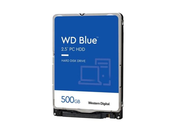 WD Blue WD5000LPZX 500 GB Hard Drive - 2.5" Internal - SATA (SATA/600) - 5400rpm