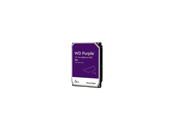 WD Purple 6TB 3.5" SATA Internal Hard Disk Drive WD64PURZ - Image 2